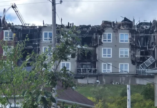 Firefighters explain how Middle Sackville apartment fire spread so quickly