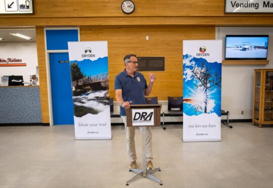 Dryden Airport receives NOFHC funding