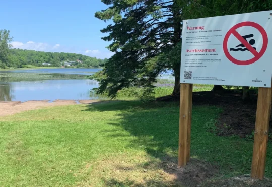 Ritchie Lake Beach in Quispamsis reopens to swimming