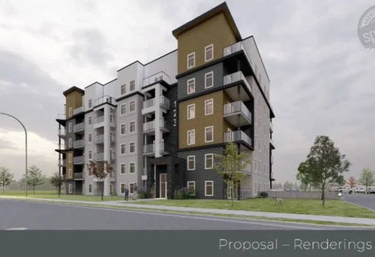 Proposed six storey apartments in Riverview pass first reading
