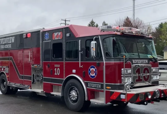 Push-in ceremony planned for new Riverview fire vehicles