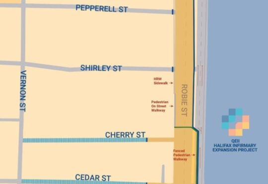 Traffic impacts coming to Robie St for work on QEII