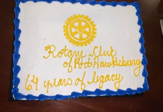 Port Hawkesbury Rotary Club celebrates achievements and has optimism