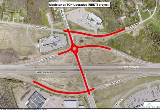 Roundabout, sidewalks, trails planned for Mapleton Road at TCH