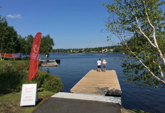Rabbit Lake levels going down