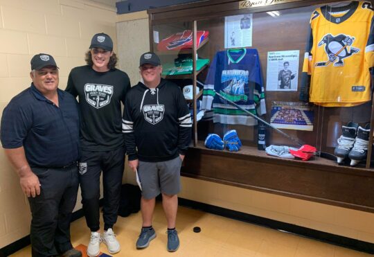 New display honours Yarmouth NHLer Ryan Graves