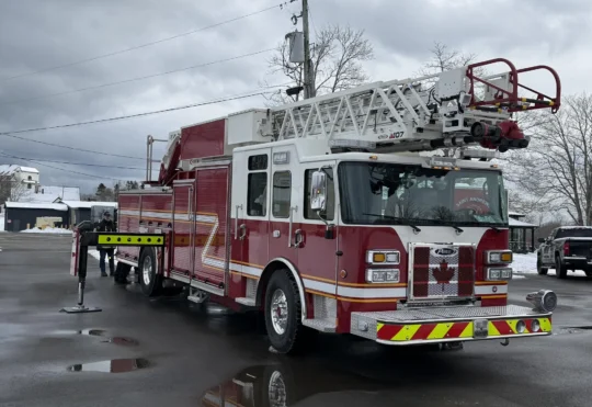 ‘Bolsters our ability to do more’: New ladder fire truck arrives in Saint Andrews