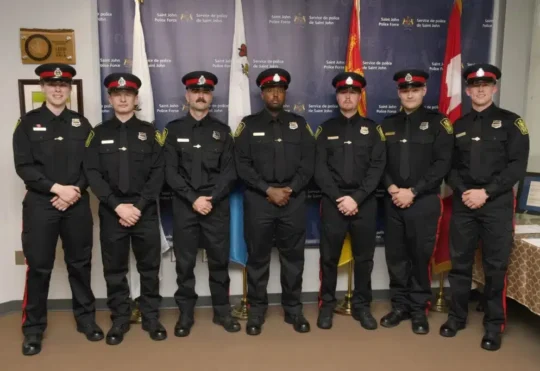 Saint John police welcome 7 new officers