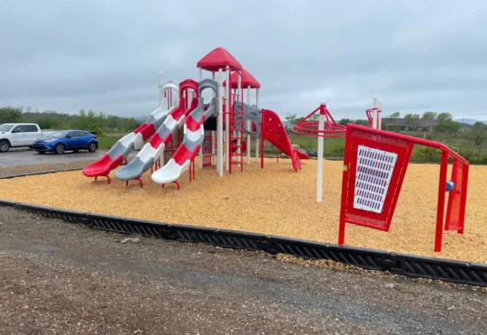 Fully accessible playground opens at Saint John school