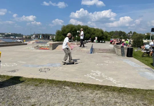 Skateboarding to support mental health