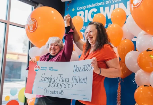 N.B. family to share big lottery win