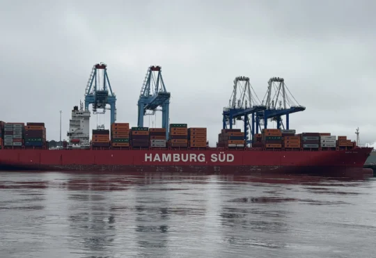 Port Saint John welcomes largest container ship in its history