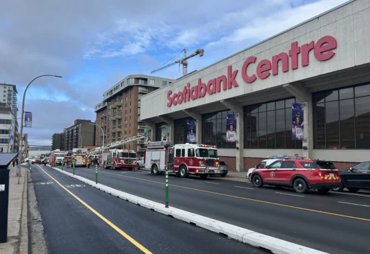 BREAKING: Fire crews respond to Scotiabank Centre in Halifax