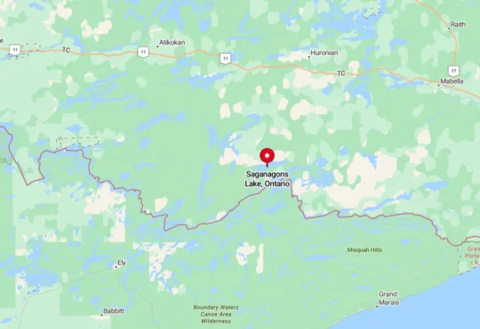 Search for missing canoeist in Quetico