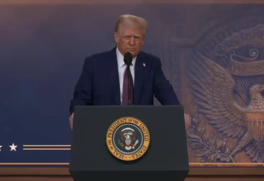 Trump says U.S. does not need Canada’s oil, lumber and cars