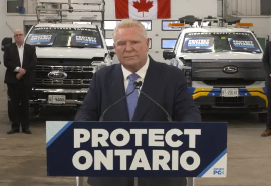 Trade tariffs put on backburner in provincial election