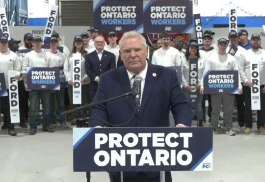 PCs release platform days before Feb. 27 vote