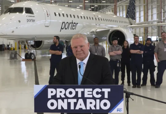 Provincial leaders make final push for votes