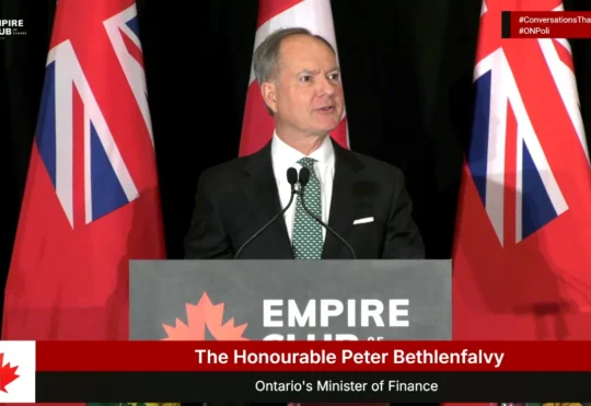 Ontario Finance Minister prepared to go big and bold with budget
