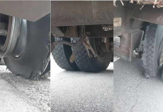 Drivers/company charged for logging truck defects