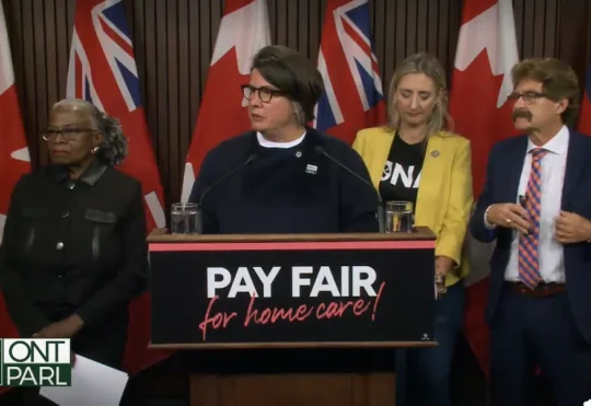 Wage parity sought for V.O.N. nurses