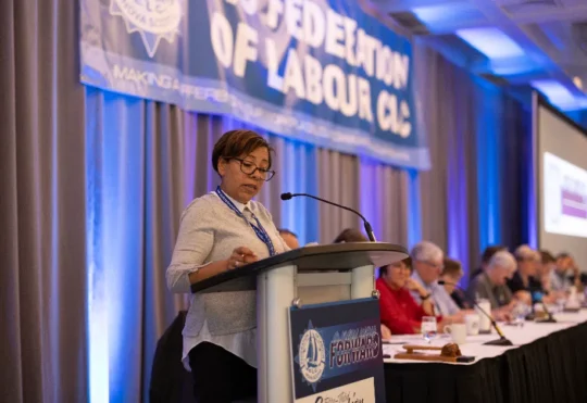 NS Federation of Labour elects first female president and treasurer