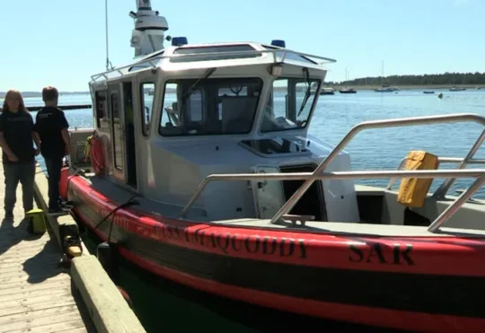 Peskotomuhkati Nation launches new search and rescue vessel