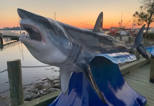 Great white shark pinged off coast of Yarmouth