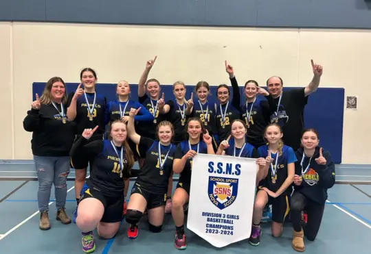 Shelburne girls win basketball provincials