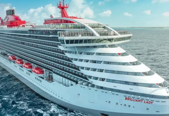 Brilliant Lady cruise ship visits Halifax for first North American stop