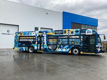 First electric bus arrives in Halifax
