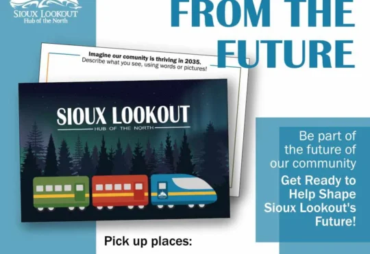 Sioux Lookout launches post card campaign