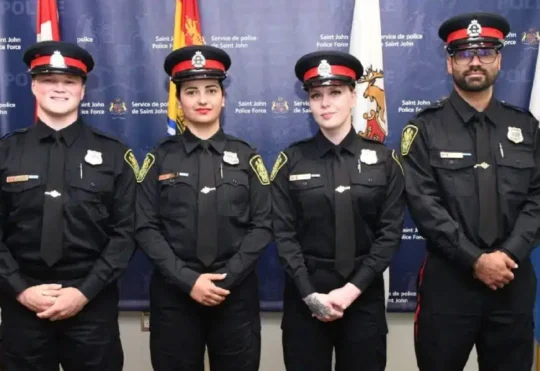 Saint John police welcome 4 new officers