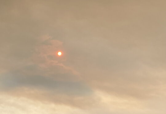 More smoke drifting into the area