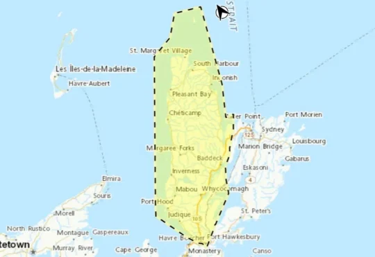Snow squalls expected in western Cape Breton