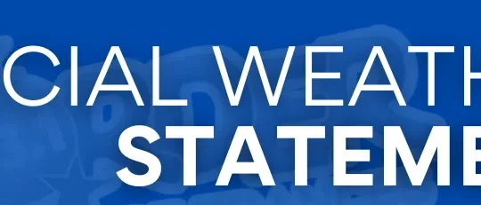 Special weather statement issued