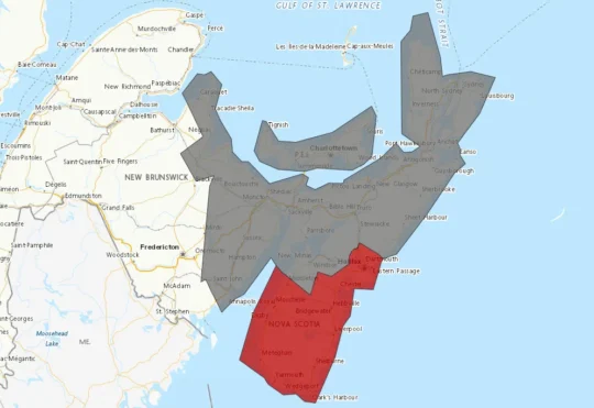 Heavy rain possible on Saturday