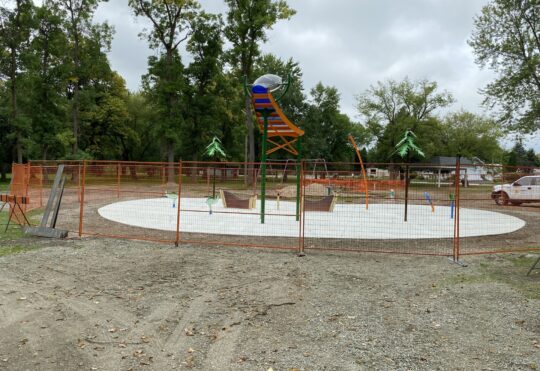 Splash park not yet ready to open