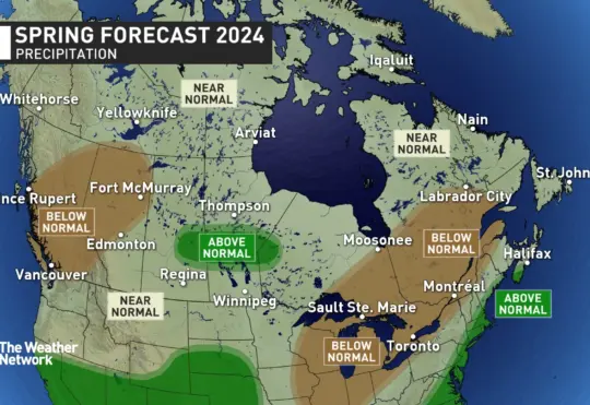 Stormy start to spring expected in Maritimes