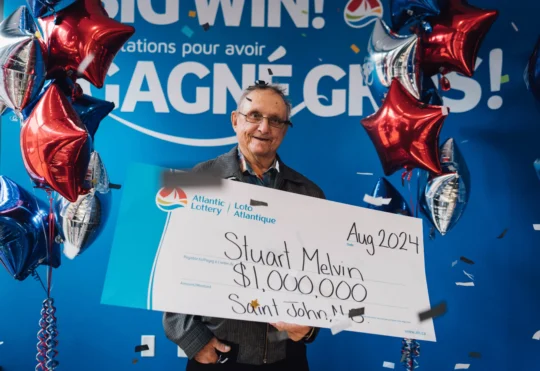 $1 million Gold Ball lotto winner from Saint John