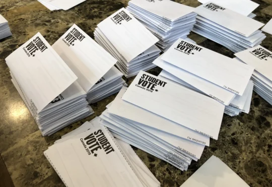 Mock student election gives Conservatives the win