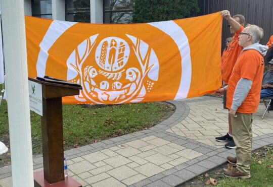 Survivors’ flag raised by Survivors