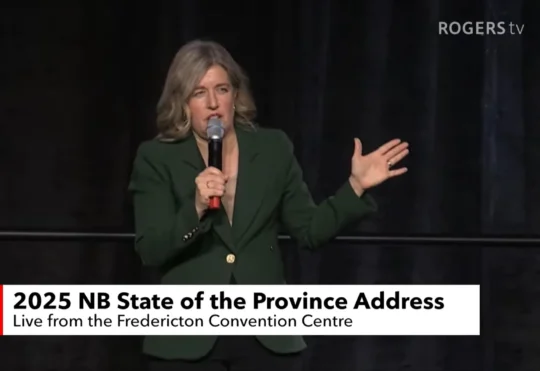 Holt delivers first State of the Province address
