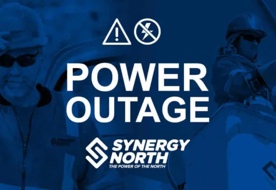 Power outage in downtown Kenora
