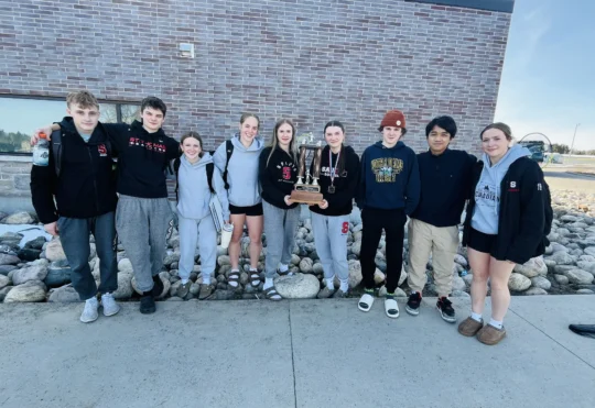 Saints win gold in NorWOSSA badminton