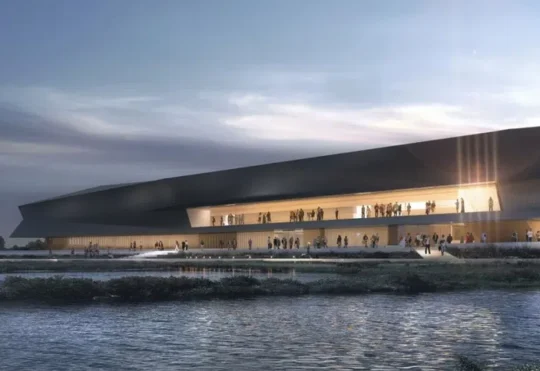 Waterfront art gallery taking a step towards completion