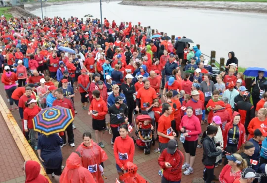 Paying tribute during annual Three Father’s Run