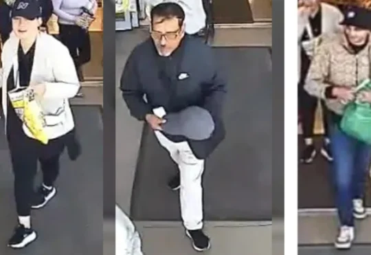 Police looking for 3 suspects in alleged distraction theft