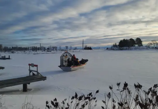 ‘Stay off the ice’ – Fire Rescue