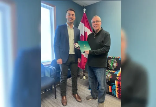 Red lake teacher awarded King Charles III Coronation Medal